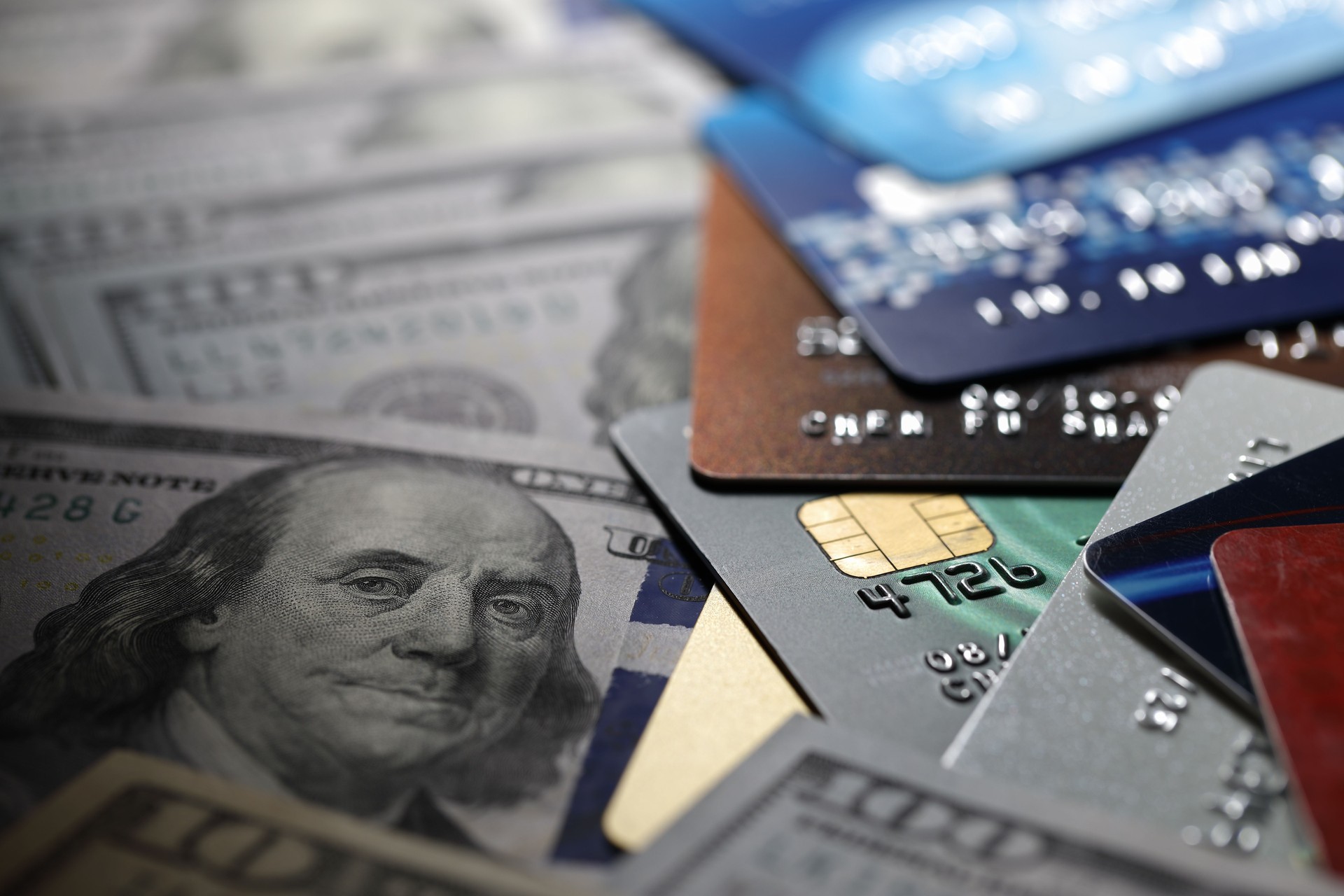 credit cards on dollars